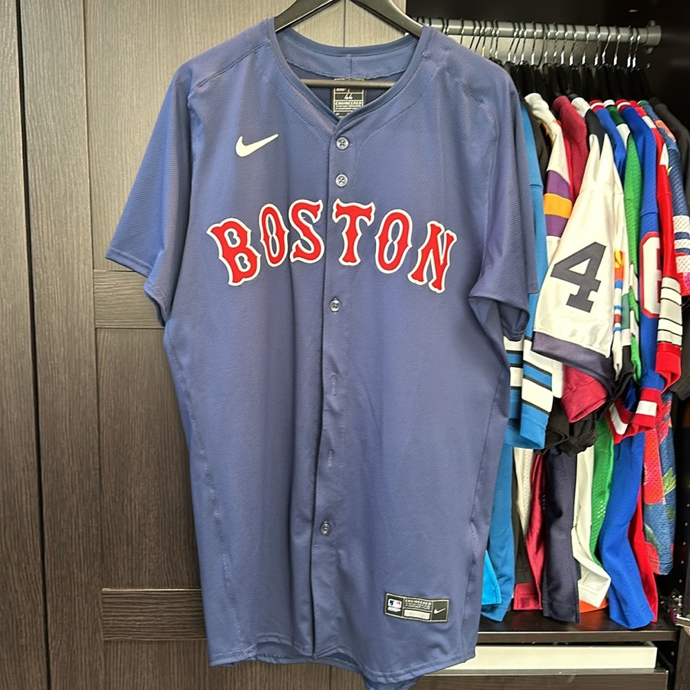 David Ortiz Boston Red Sox Nike Alternate Elite Player Jersey - Navy